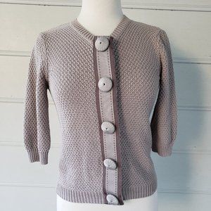 BODEN Statement Oversized Button Cardigan